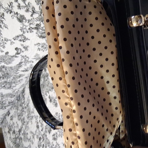 Julia & Michael EUC Patent Handbag - Picture 9 of 16